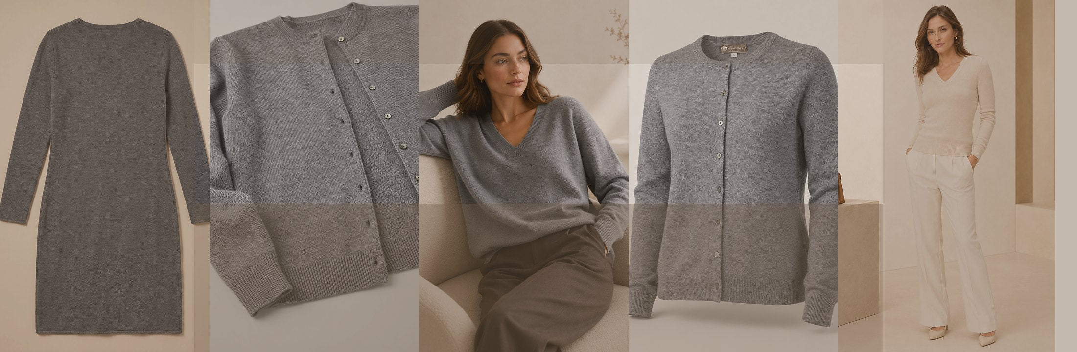 Women's Cashmere Dresses collection banner