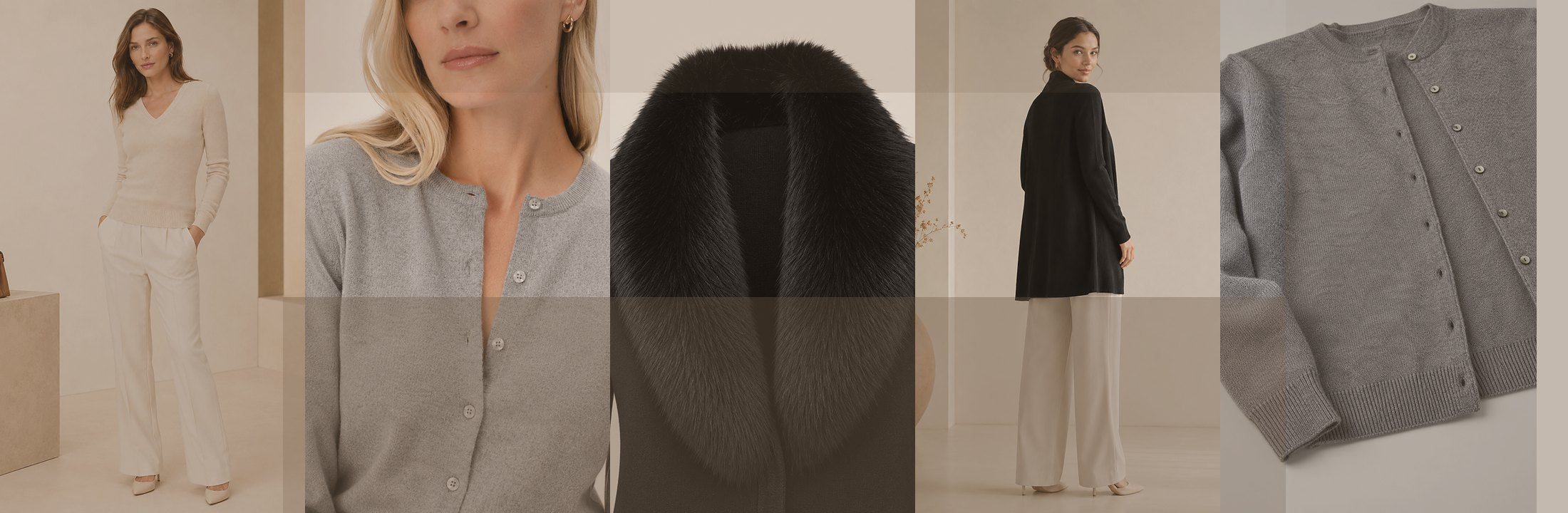 Women's Cashmere Sweaters collection banner