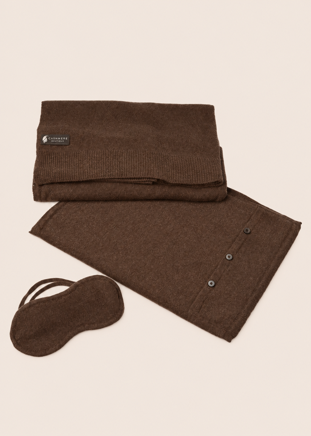 Cashmere Travel Throw Set