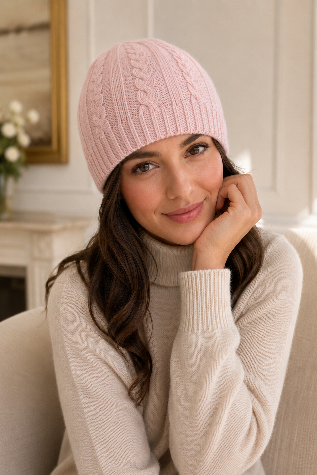 Pure Cashmere Unisex Toque Hat
