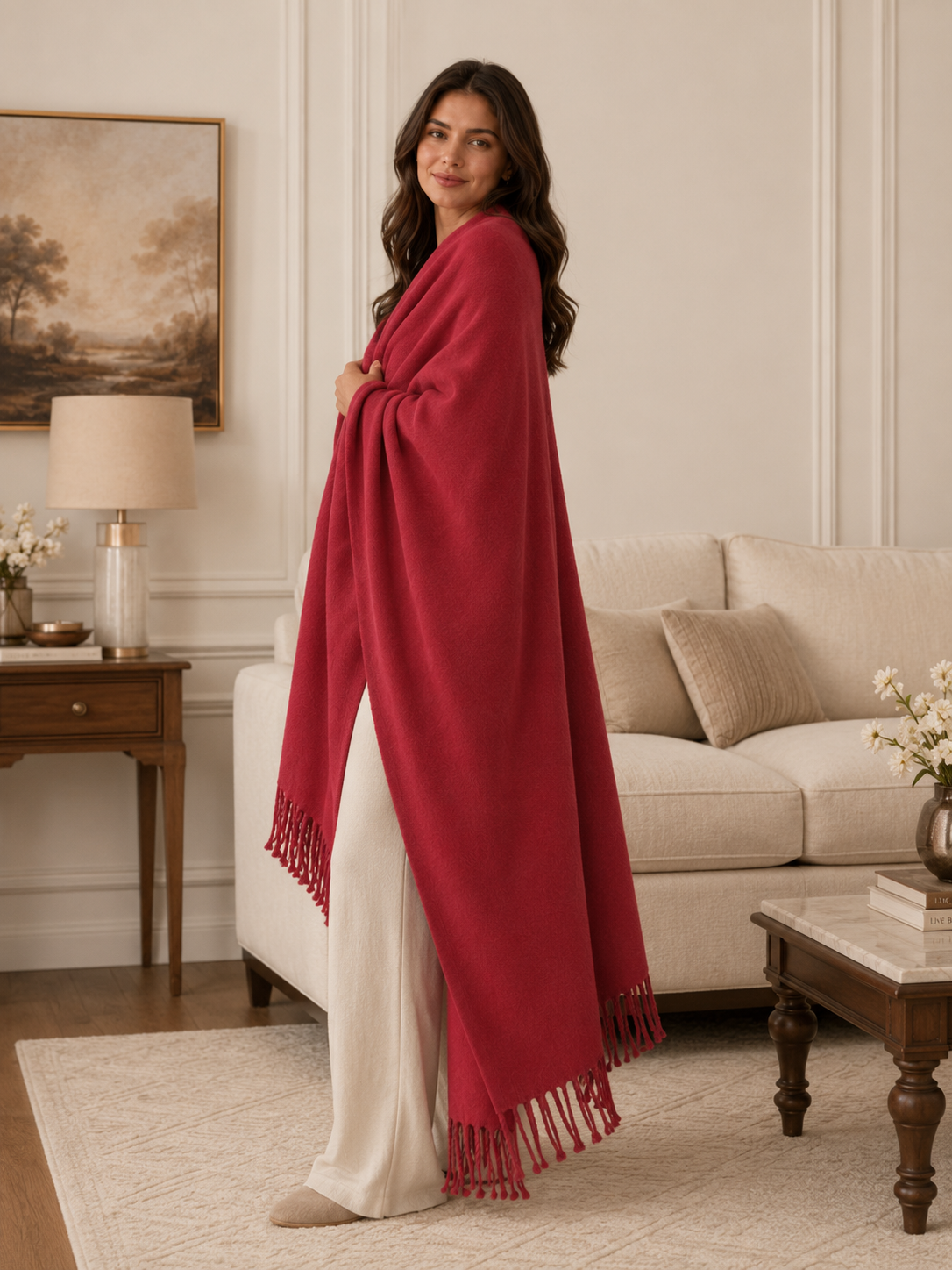 Pure Cashmere Throw (60" x 80")