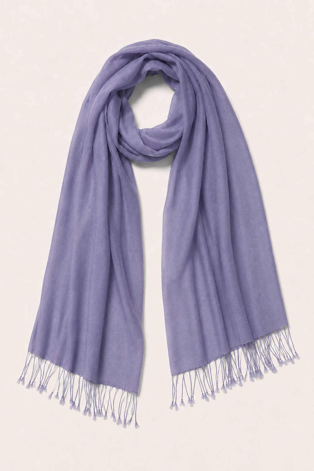 Pure Cashmere Shawl - Navy