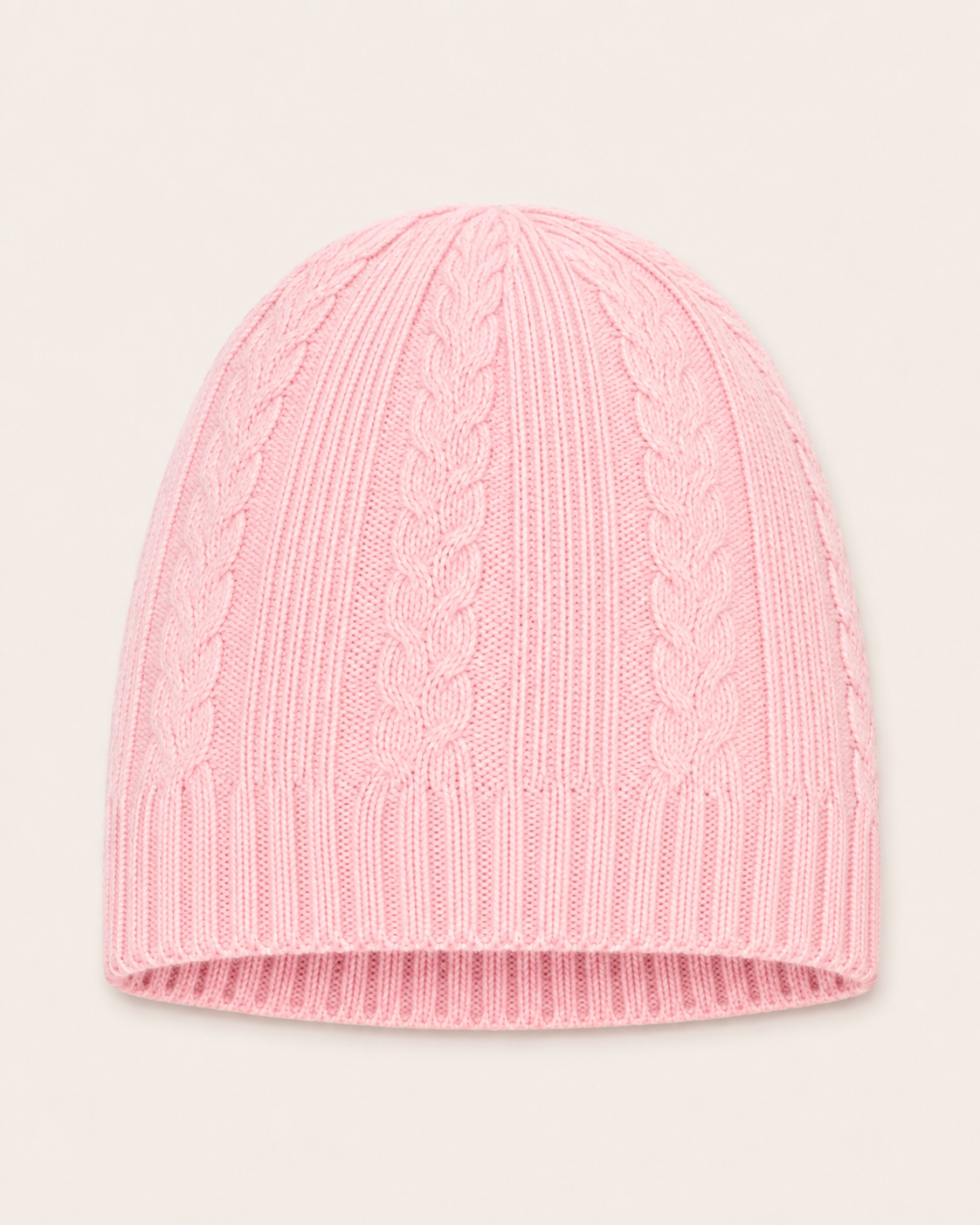 Pure Cashmere Unisex Toque Hat - Rose Petal Pink