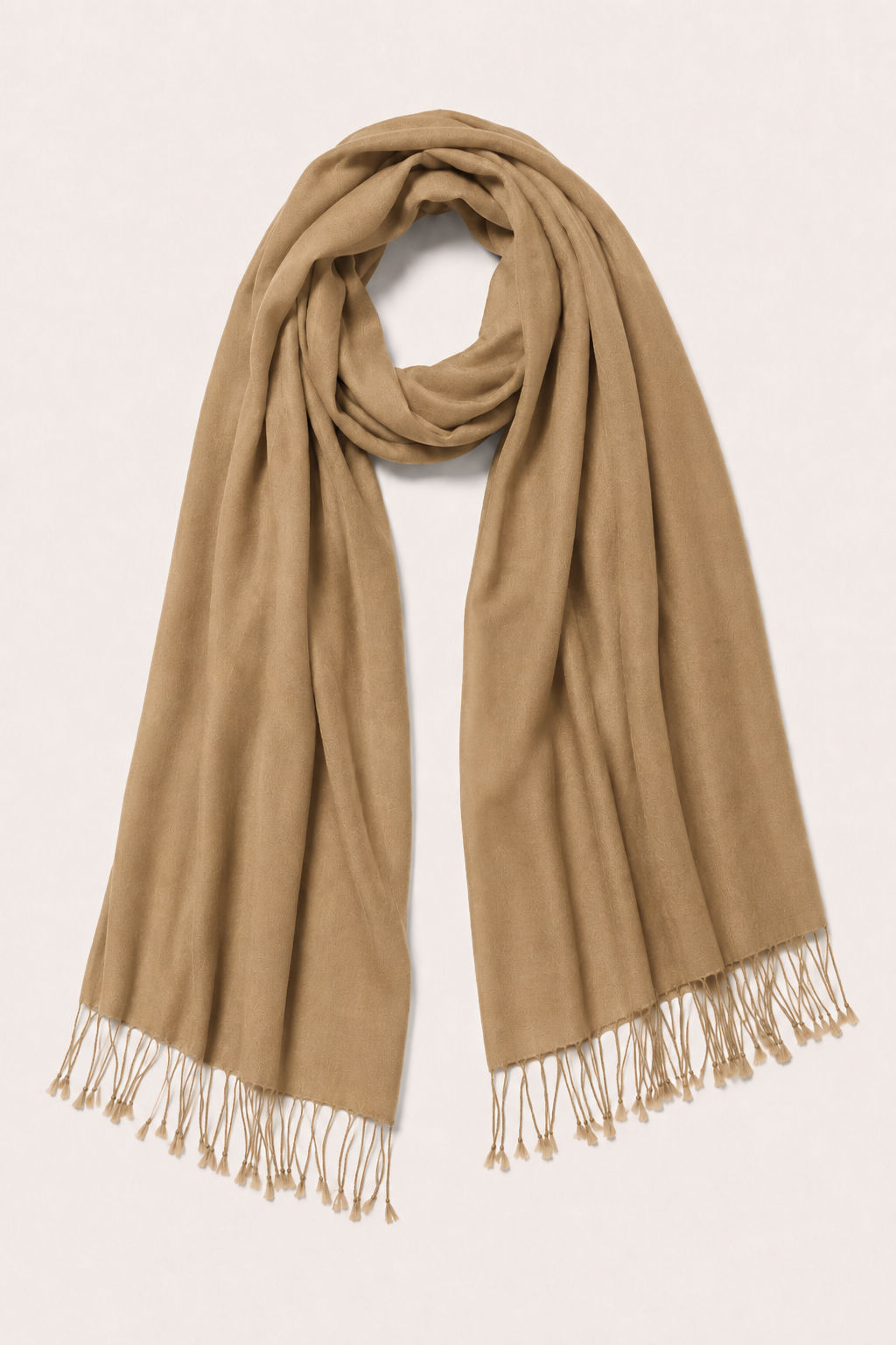 Pure Cashmere Shawl - Maroon