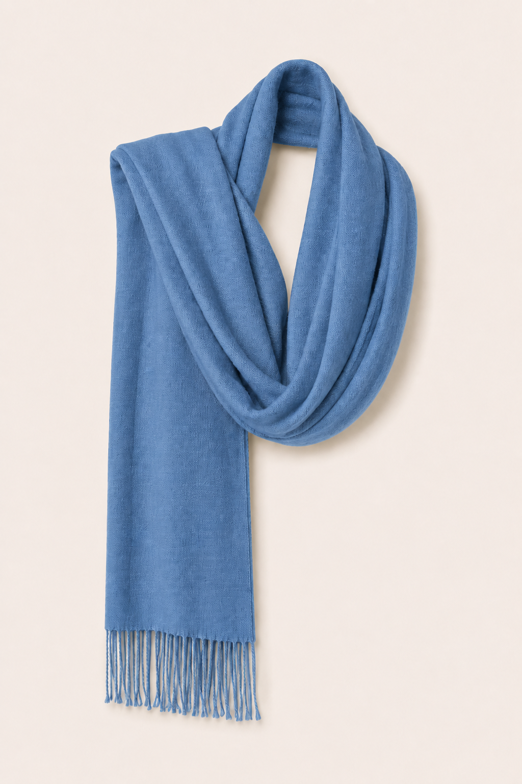 Light Weight Spring Pashmina Shawl - Ocean