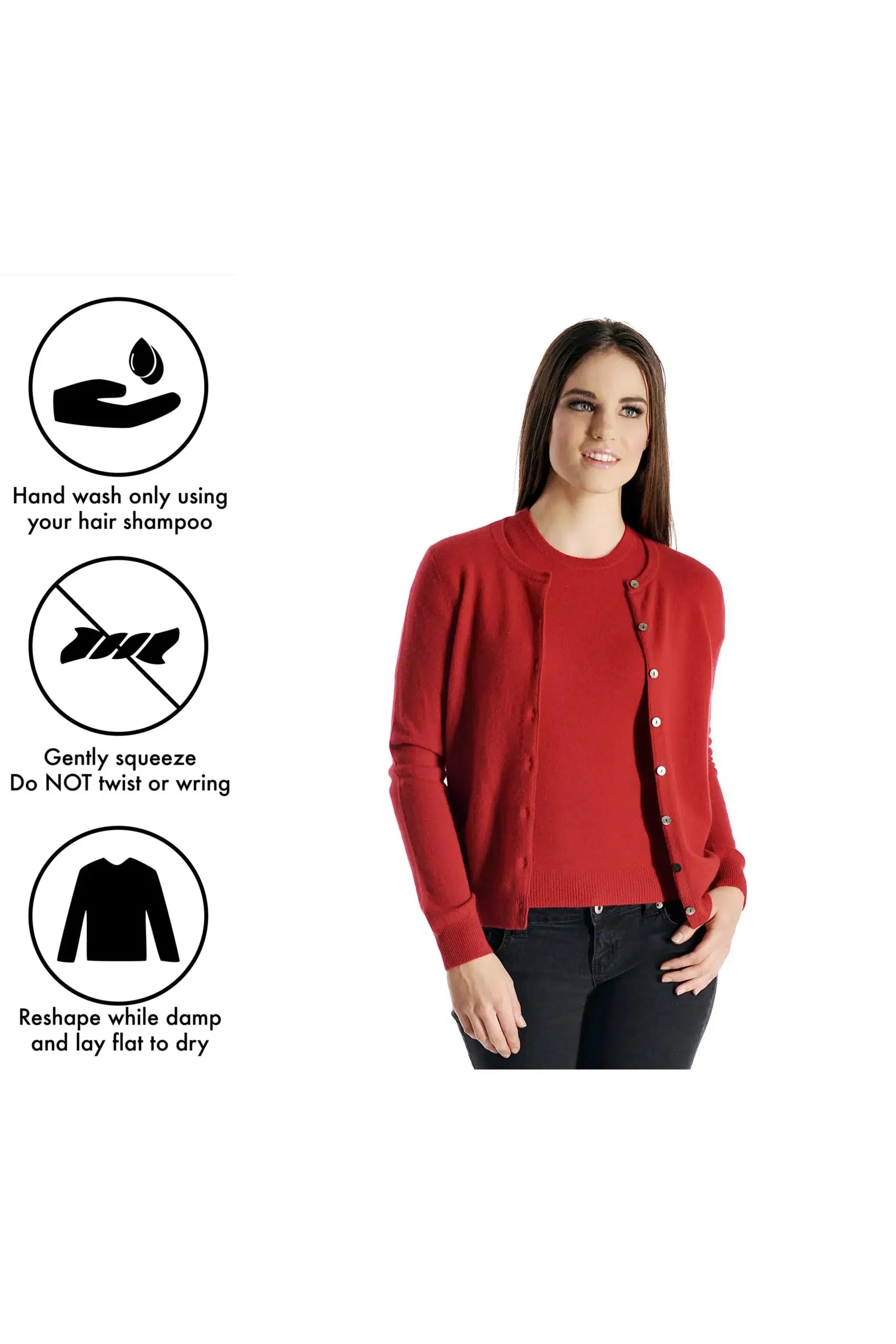 Women's Cashmere Cardigan Twin Sweater Set - Infographic 1 (1ZAn_DH2Iy3oGrsSq-X9wl2l7B6-rdaZD)