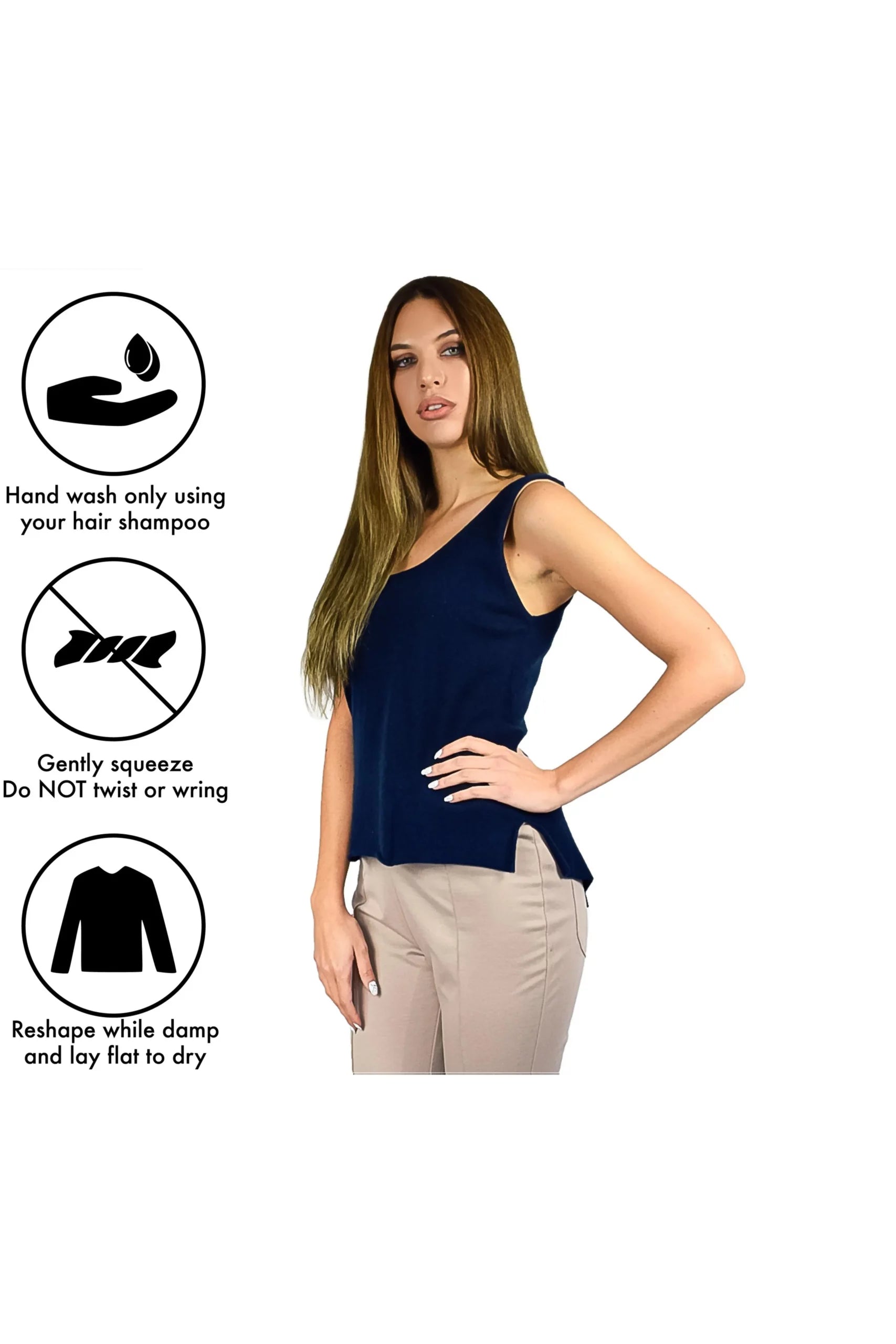 High Low Tank Top in Pure Cashmere - Infographic 1 (1I3HgH9of9scjXlPEhbwoxYgB0MHpSdxY)