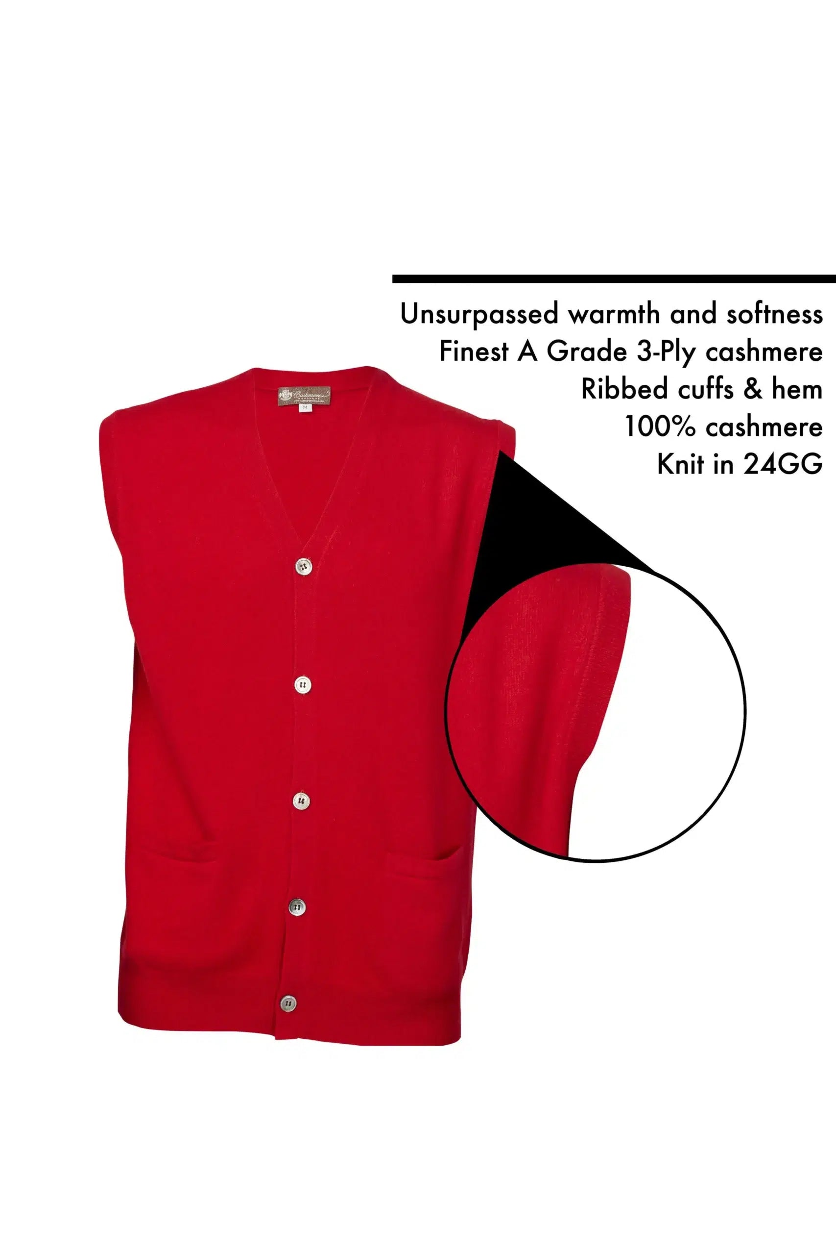 Men's Cashmere Sleeveless Cardigan Vest - Infographic 1 (1WdhCUA09DIYicpKSsTVqVOKnhUqrVX4m)