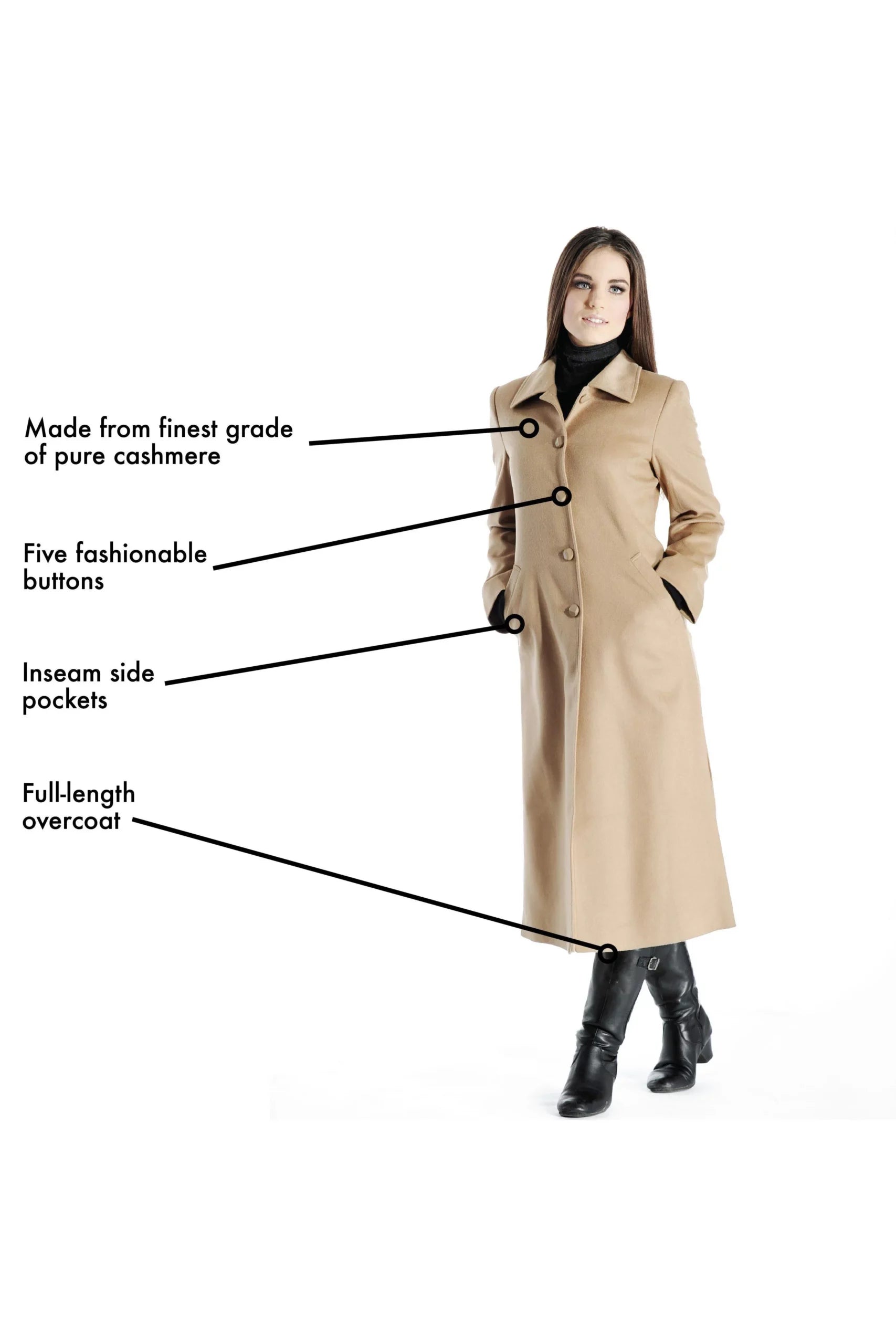 Women's Full Length Overcoat in Pure Cashmere - Infographic 4 (1IolUMP9ubMV5JgJ3GiGks6ycjOn6hq1z)