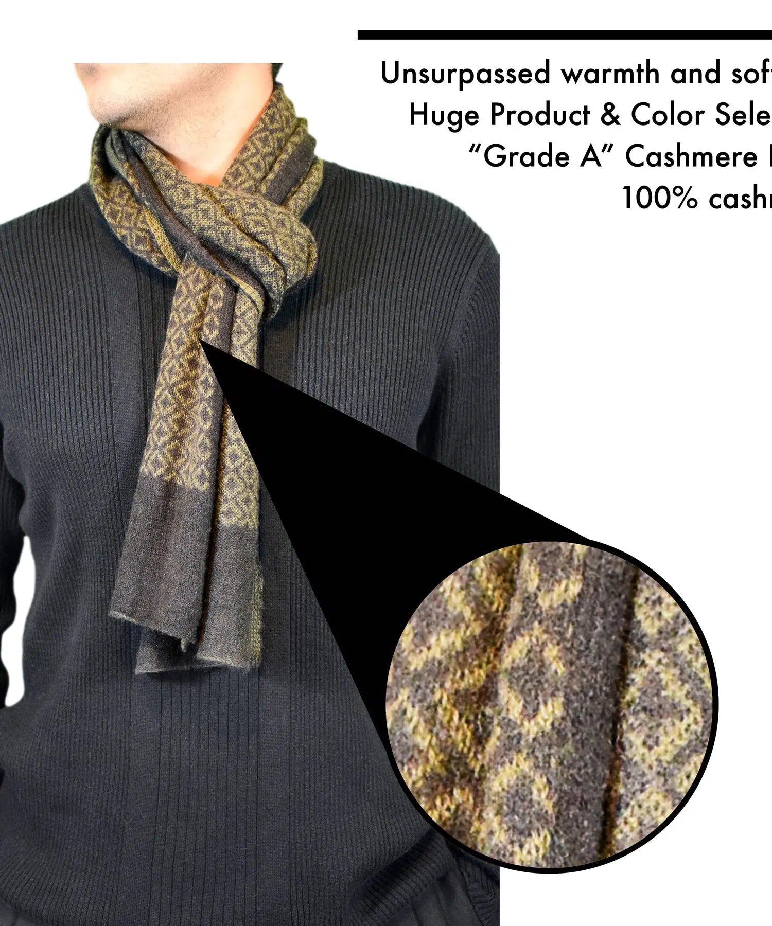 Pure Cashmere Diamond Scarf - Infographic 2 (12Y9cYca0InEsXpn4FHP7boo2GCWAnI1K)