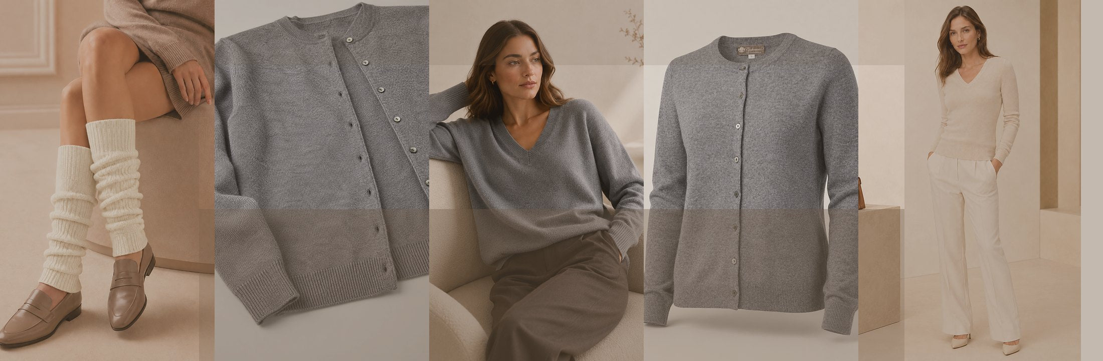 Cashmere Leg Warmers collection banner