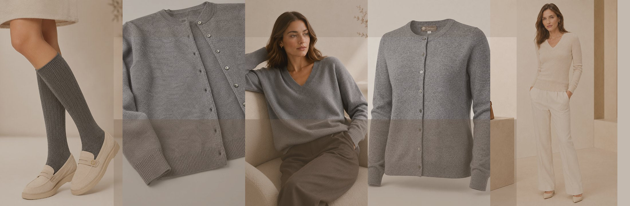 Cashmere Socks collection banner