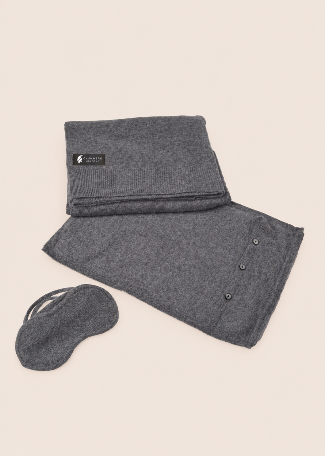 Cashmere Travel Throw Set