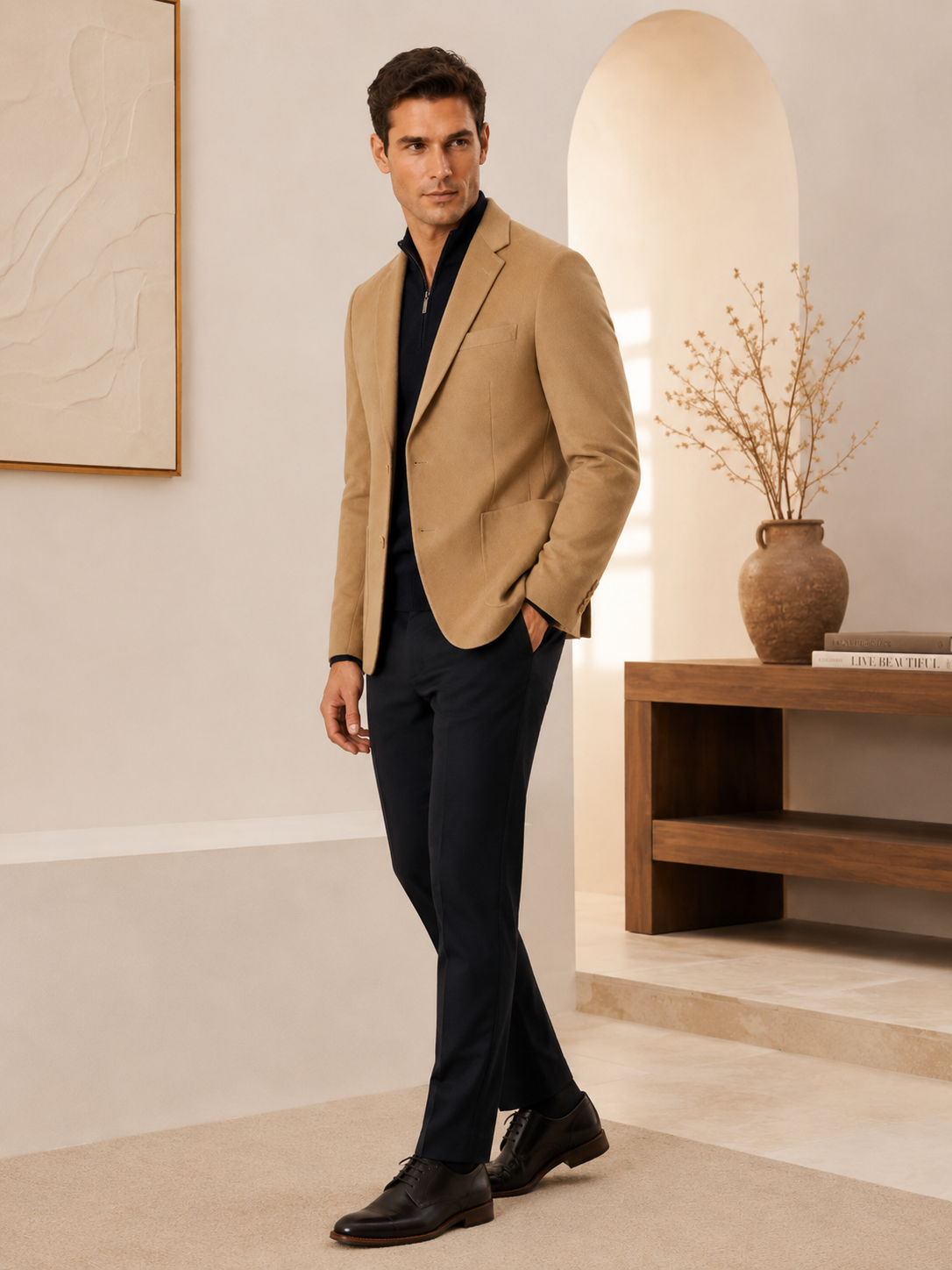 Cashmere Sport Coat for Men