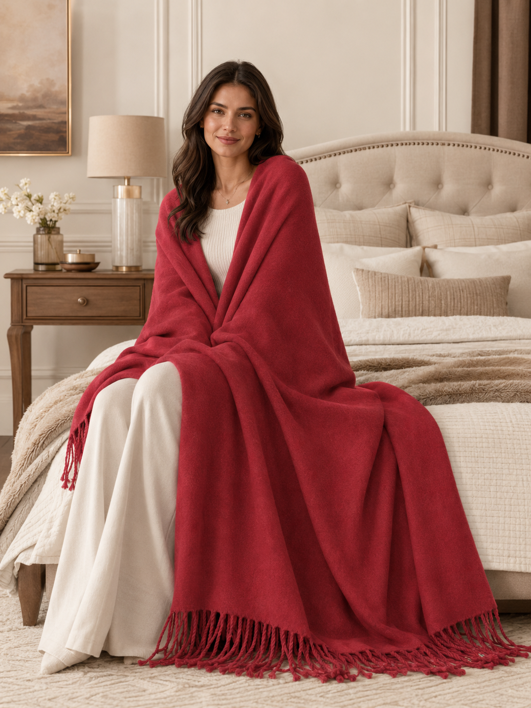 Pure Cashmere Throw (60" x 80")