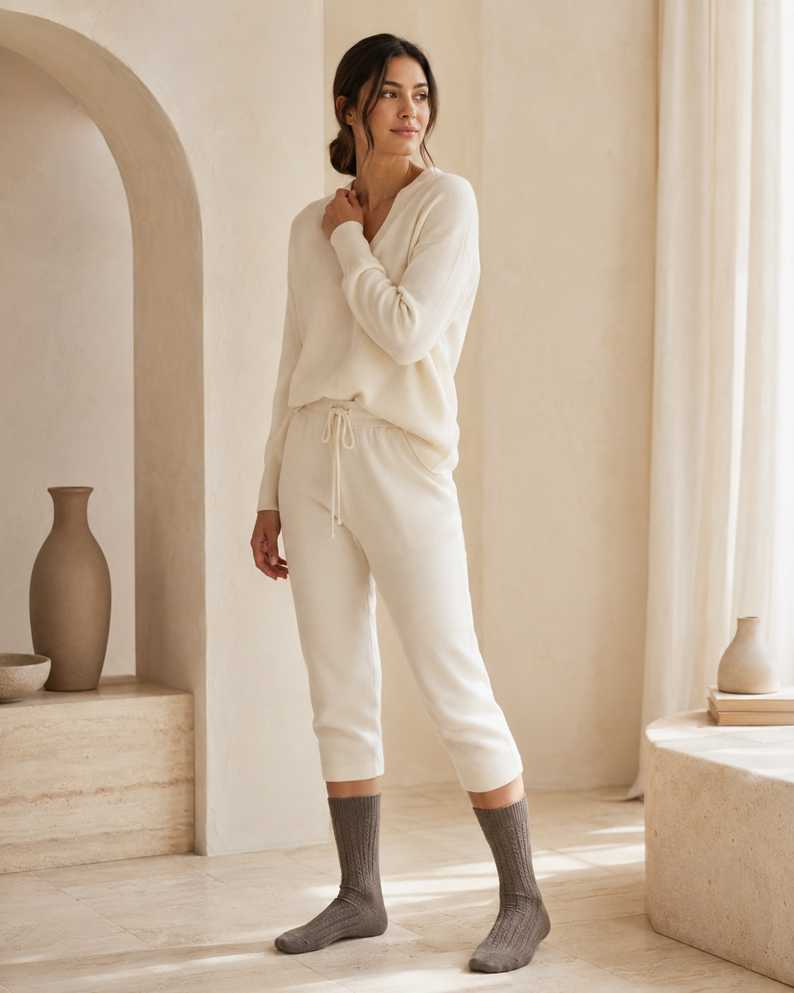 Pure Cashmere Unisex Socks