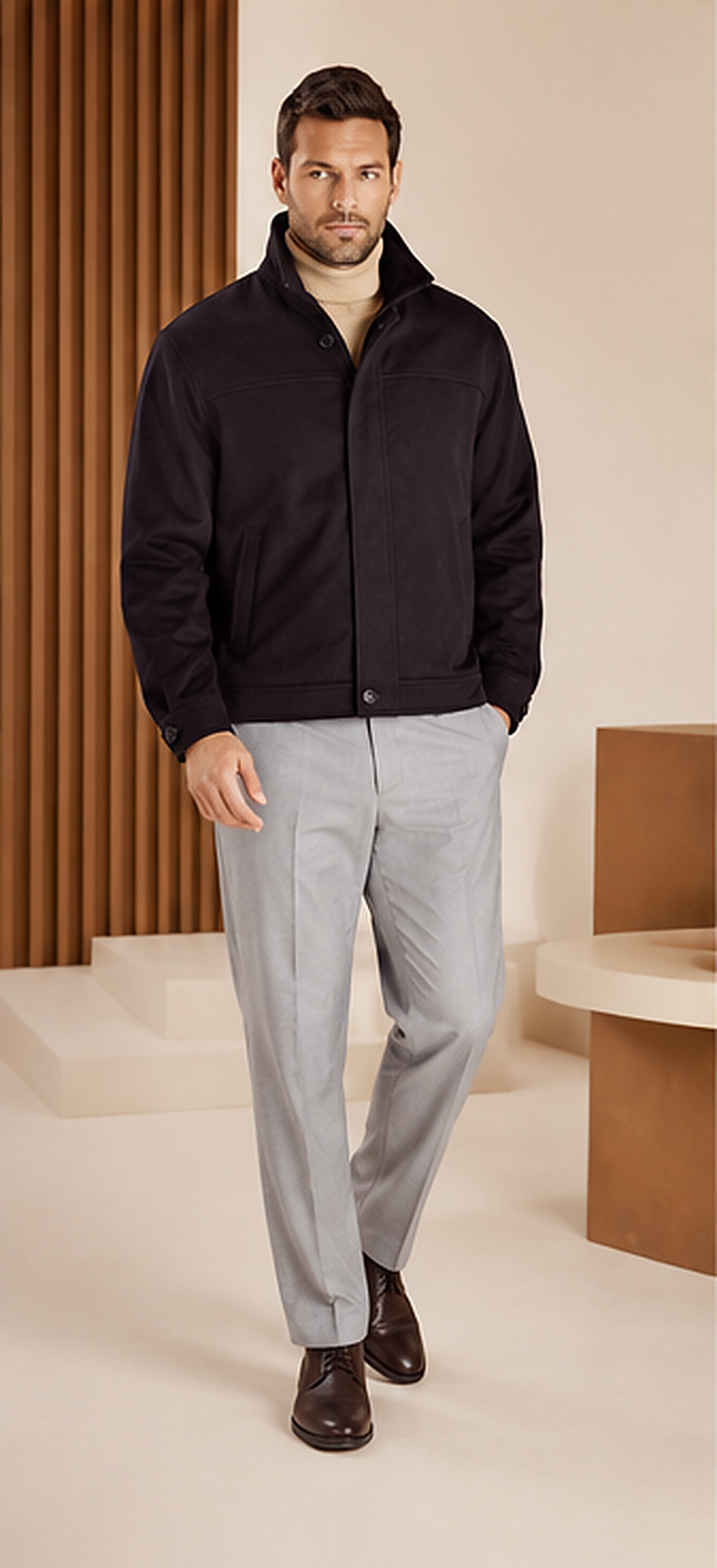 Men's Cashmere Jacket