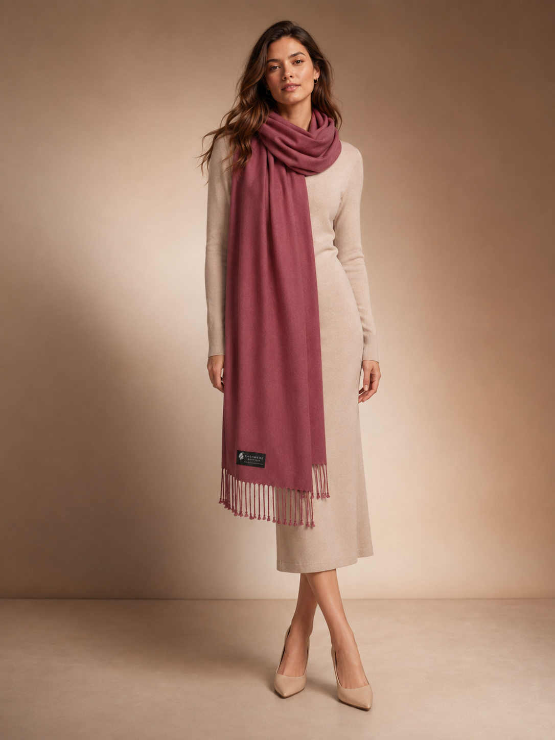 Pashmina and Silk Shawl
