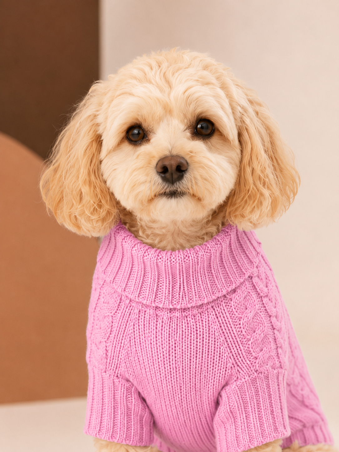 Cashmere Pet Sweater with Sleeves for Dogs & Cats
