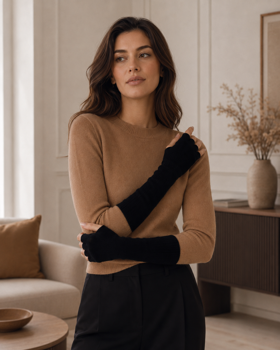 Pure Cashmere Arm Warmers
