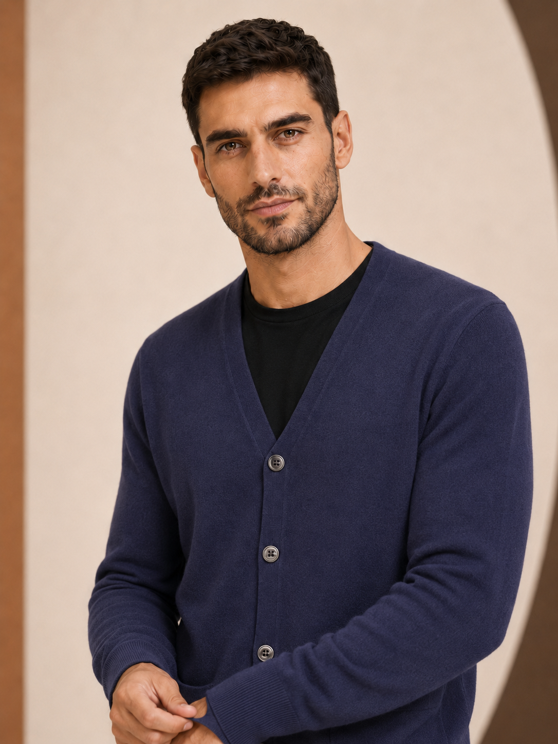 Men's Cashmere Cardigan
