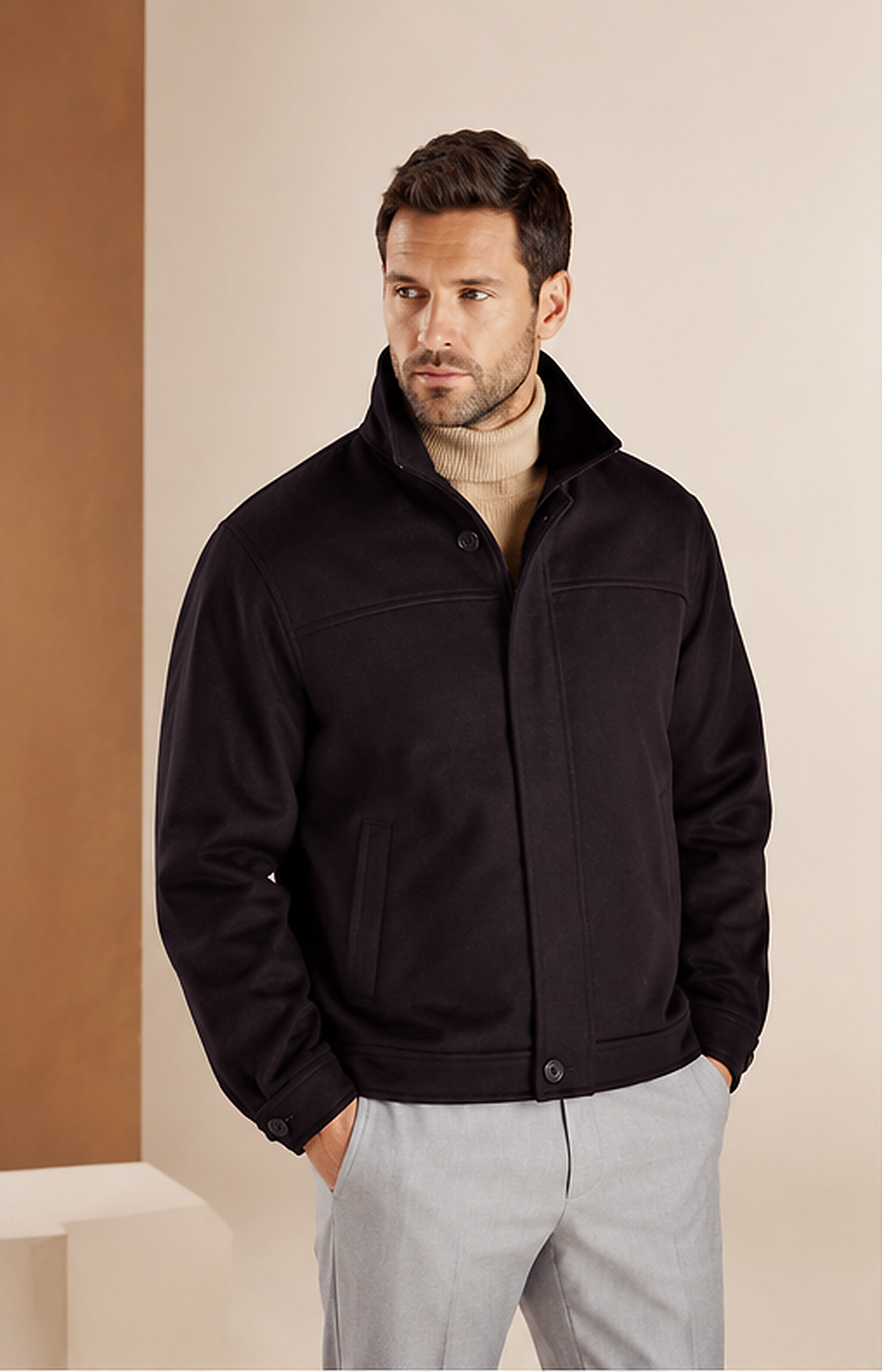 Men's Cashmere Jacket