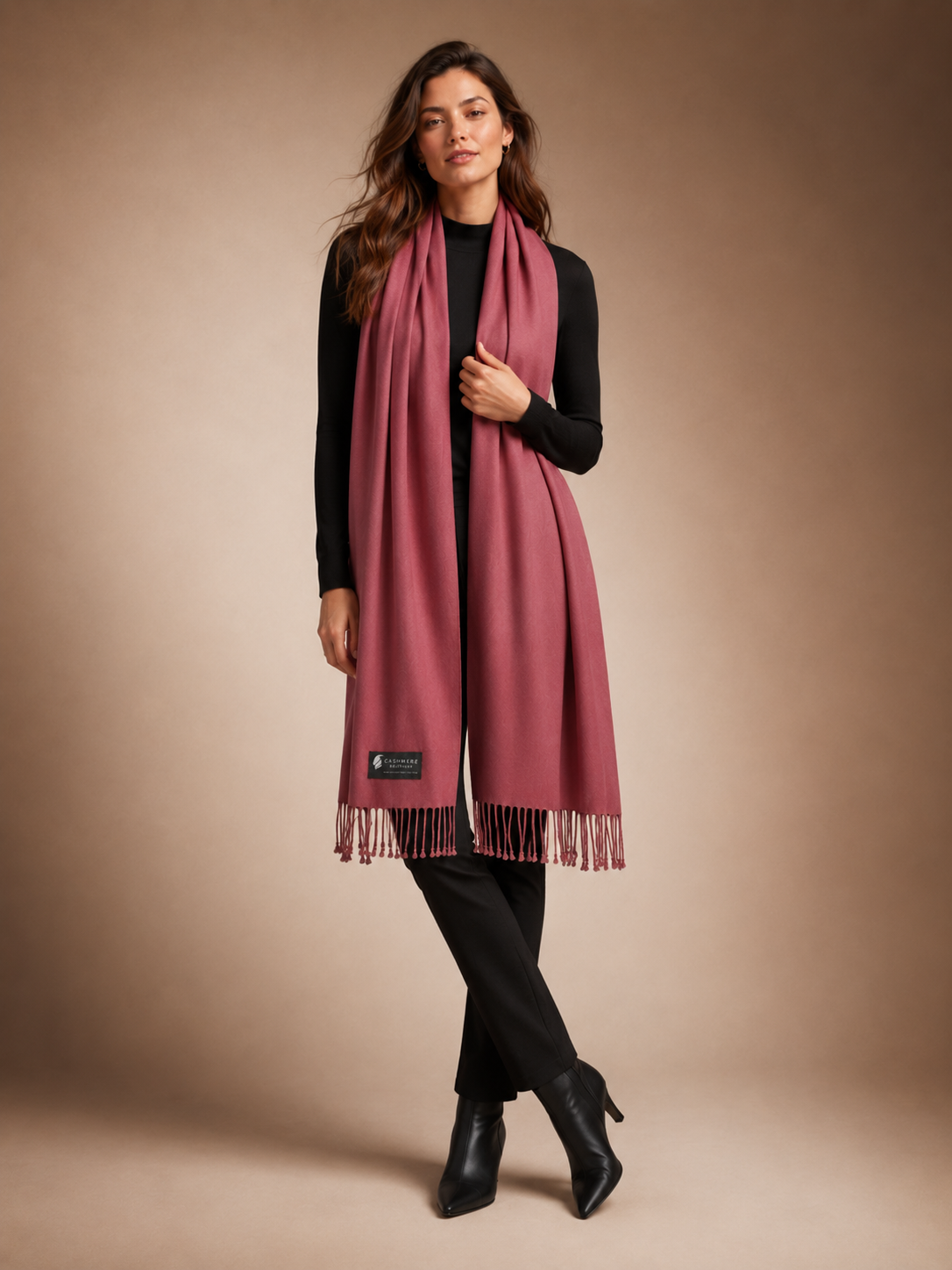 Pashmina and Silk Shawl