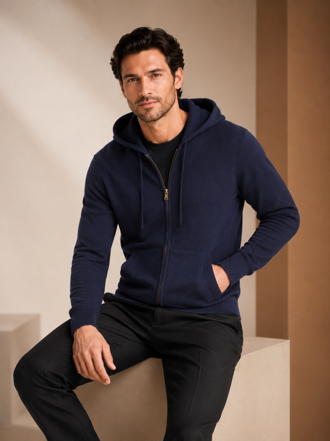 Pure Cashmere Unisex Hoodie