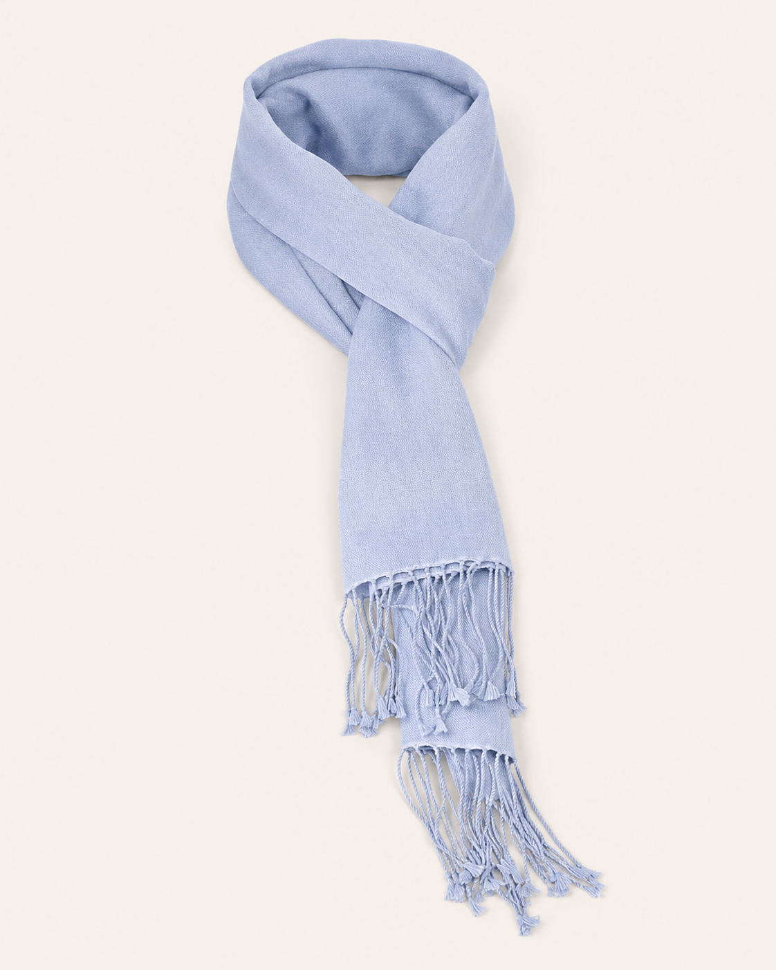 Cashmere and Silk Scarf - Blue Topaz