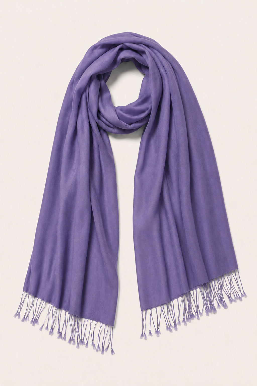 Pure Cashmere Shawl - Crimson