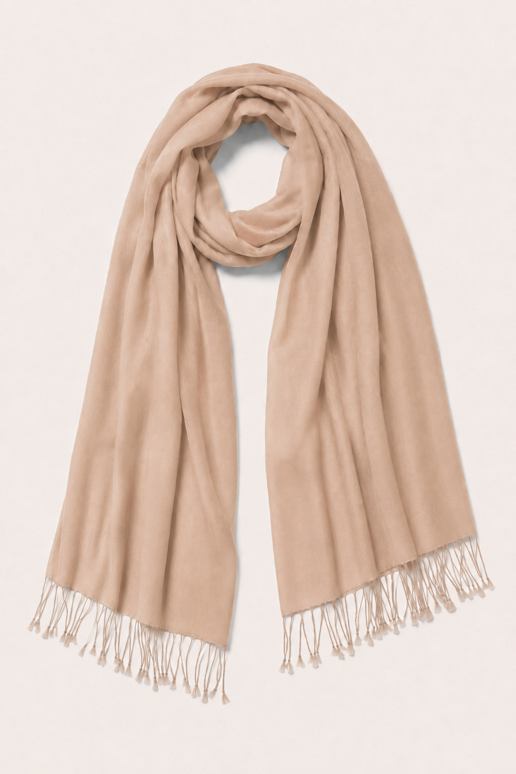 Pure Cashmere Shawl - Periwinkle