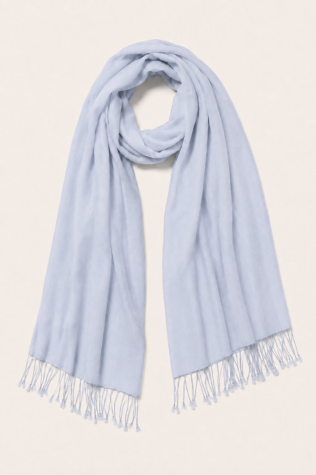 Pure Cashmere Shawl - Purple Iris