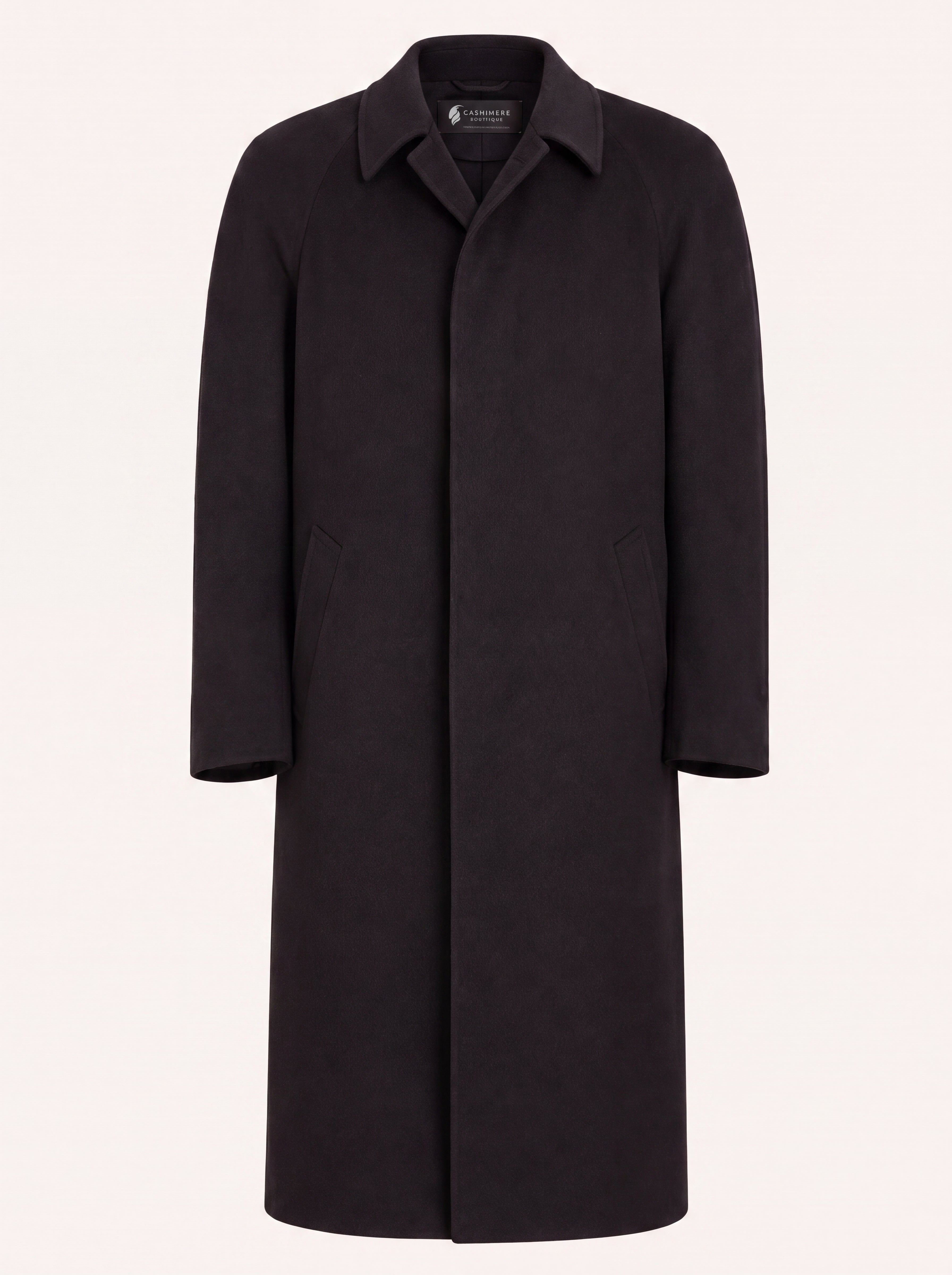 Men's Full Length Cashmere Blend Overcoat