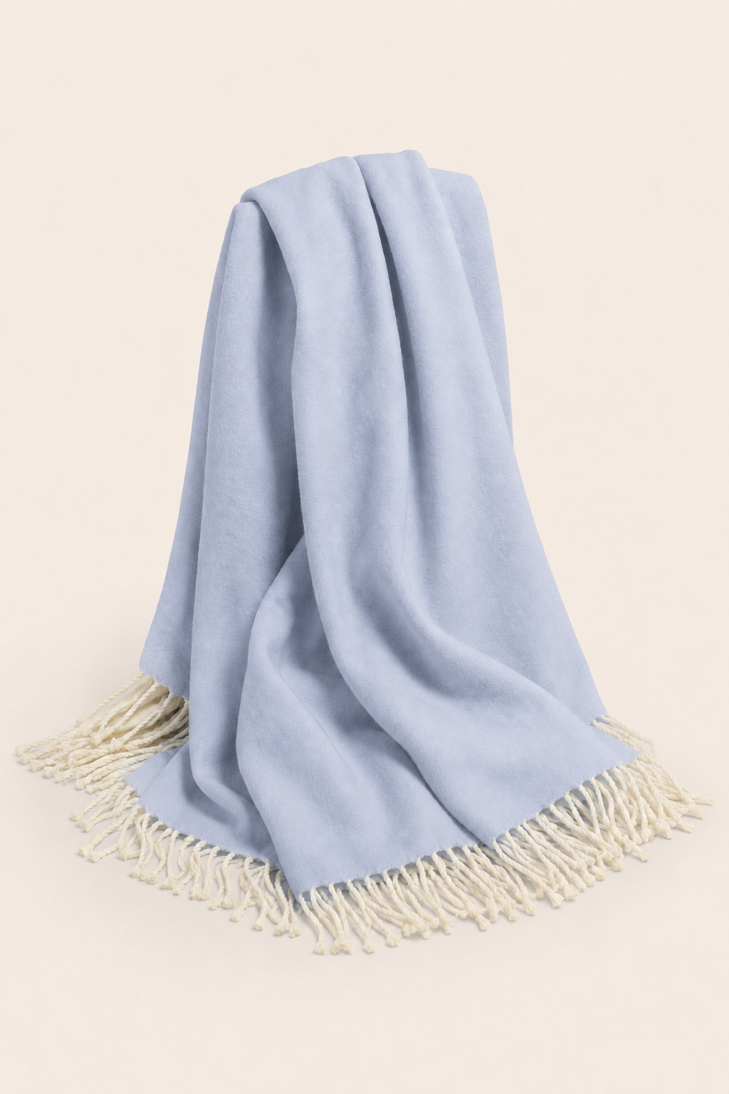 Pure Cashmere Throw (60" x 80") - Blue Topaz