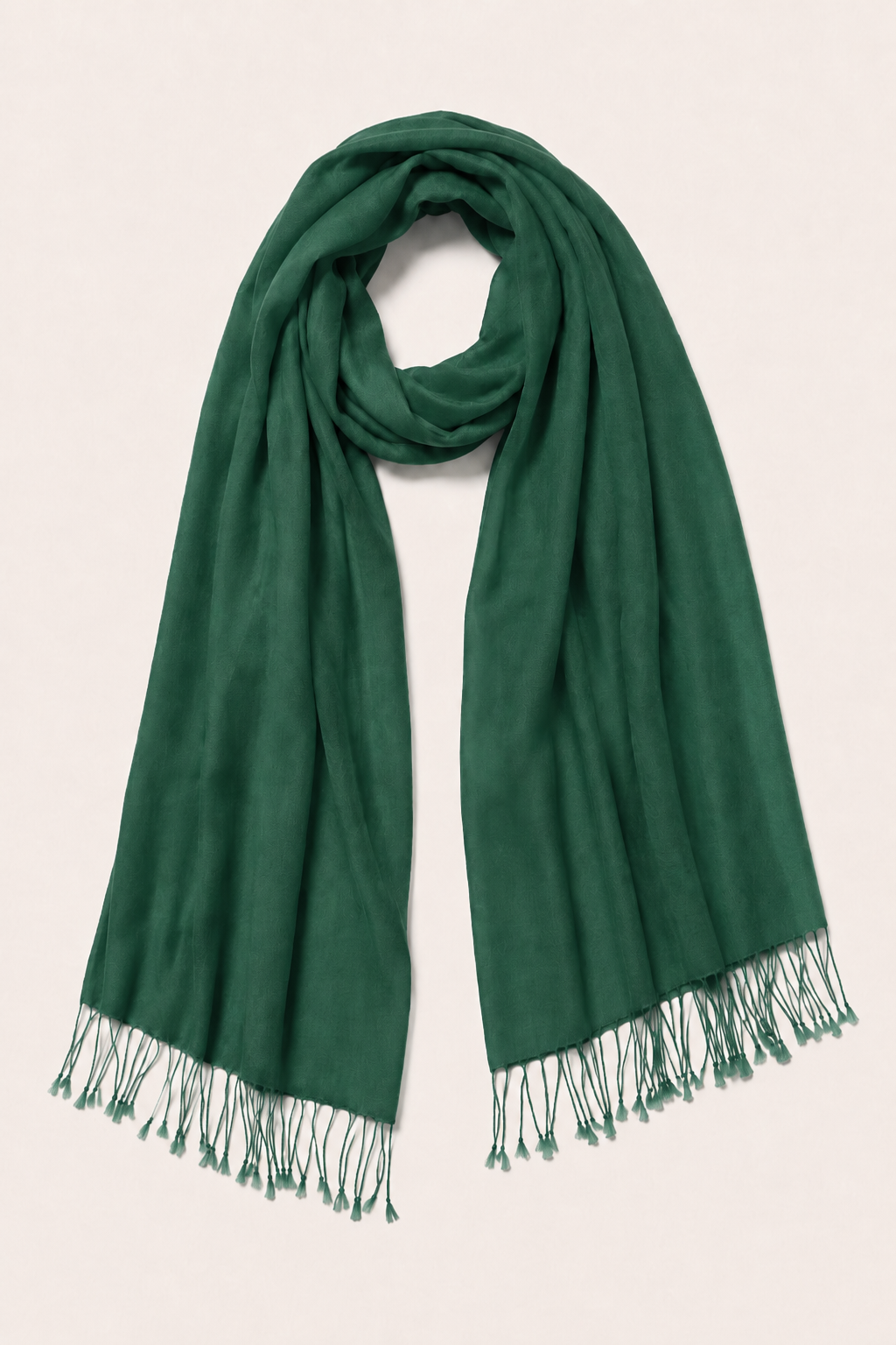 Pure Cashmere Shawl - Spring Green