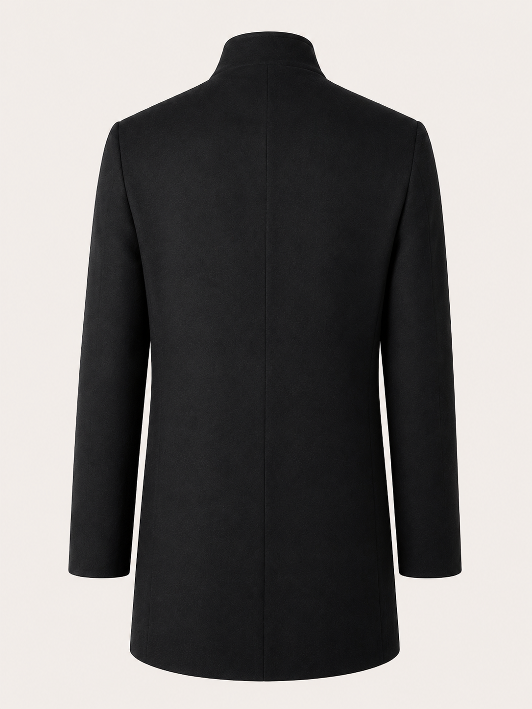 Men's Pure Cashmere Hip Length Car Coat