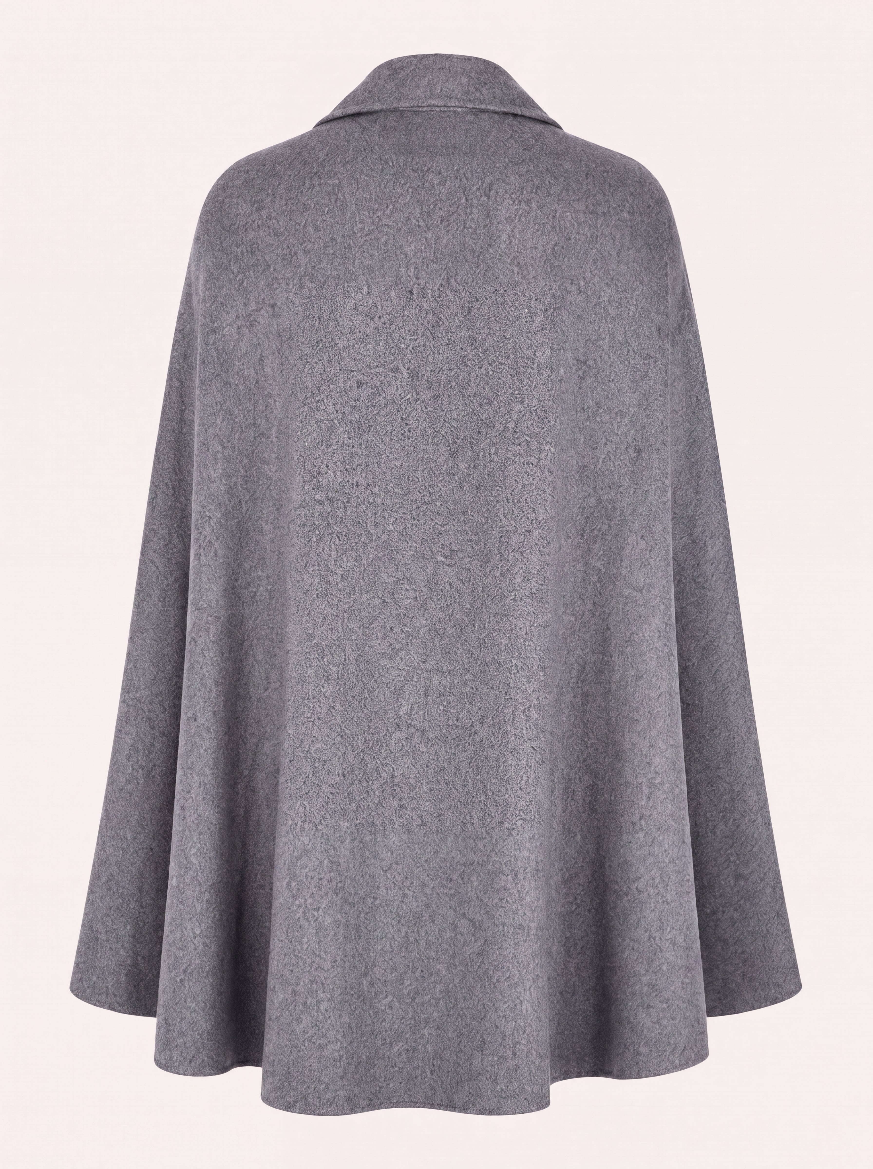 Pure Cashmere Cape Style Coat