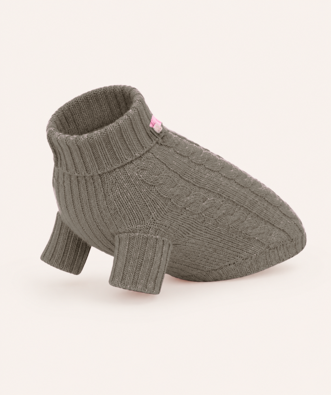 Cashmere Pet Sweater with Sleeves for Dogs & Cats - Espresso