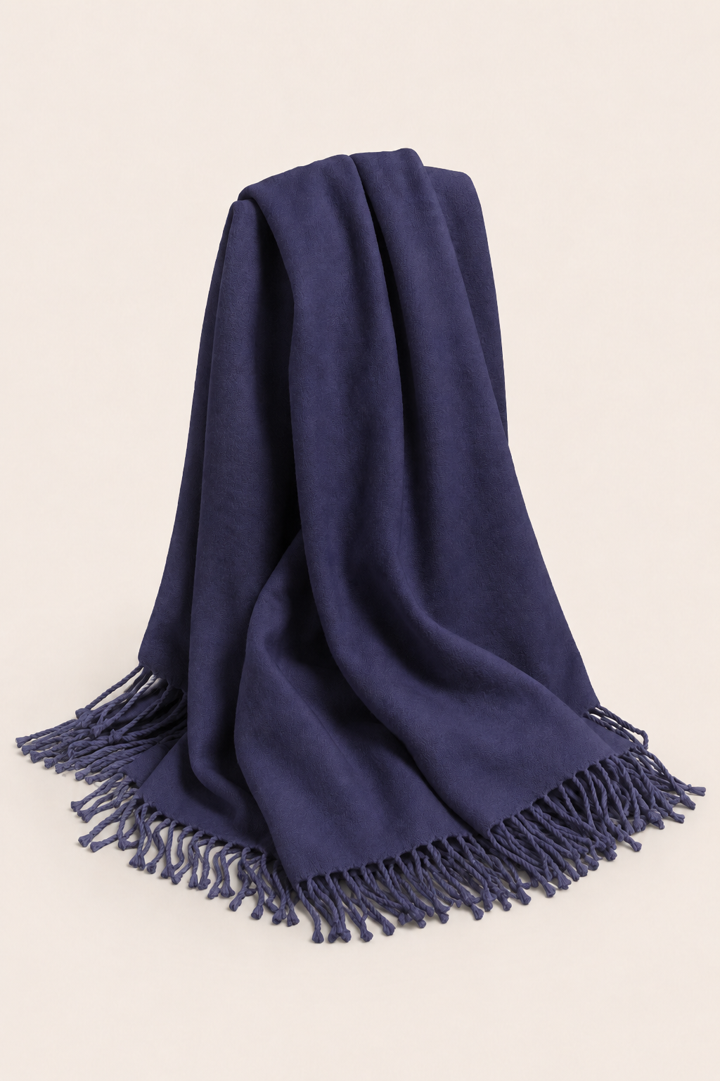 Pure Cashmere Throw (60" x 80") - Navy
