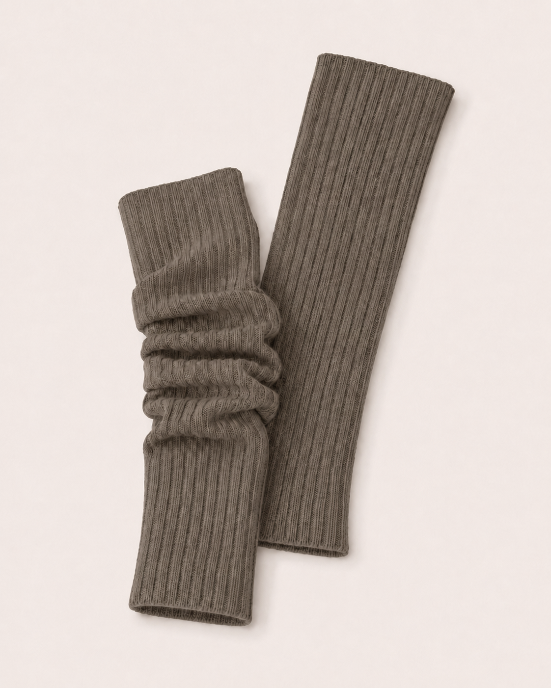 Pure Cashmere Leg Warmers - Espresso