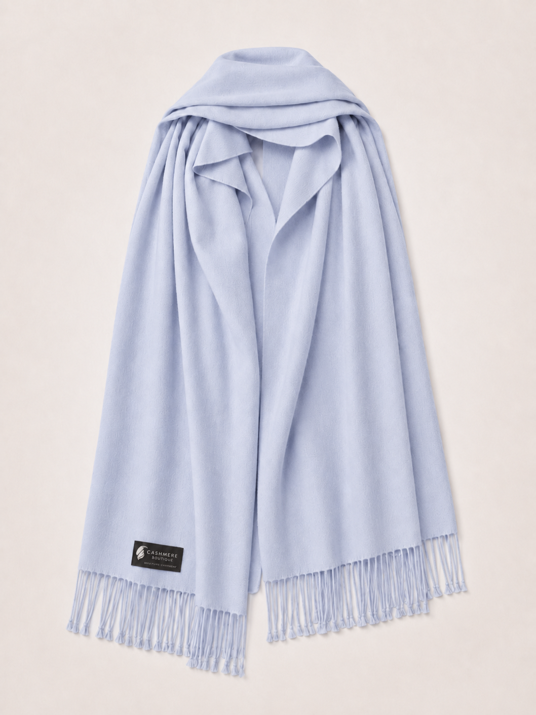 Pure Pashmina Wrap - Blue Topaz