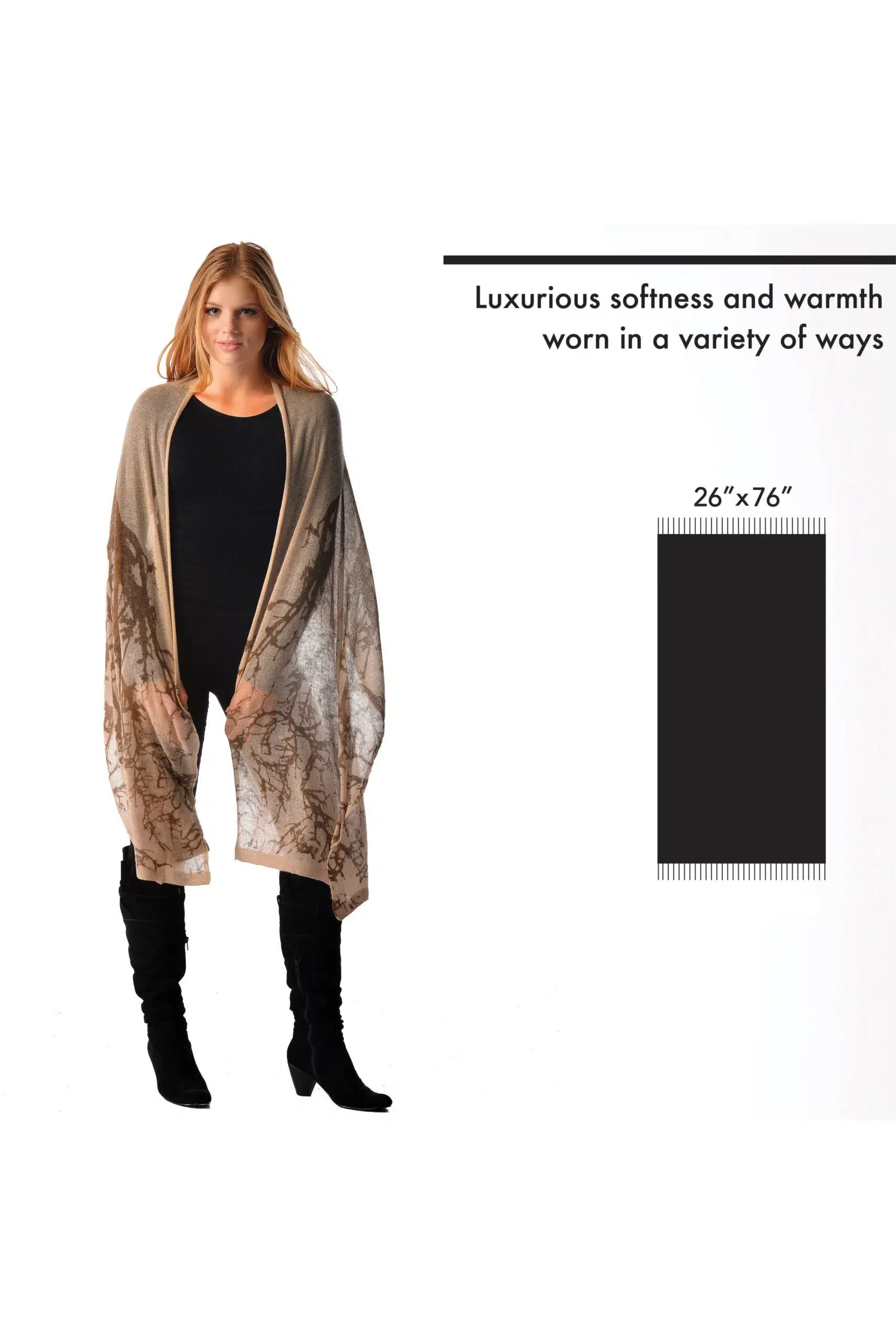 Pure Cashmere Knitted Shawl in Tree Print - Infographic 3 (1mOpUTu0AP5GMazm0of6-0nvbcAXjWVWO)