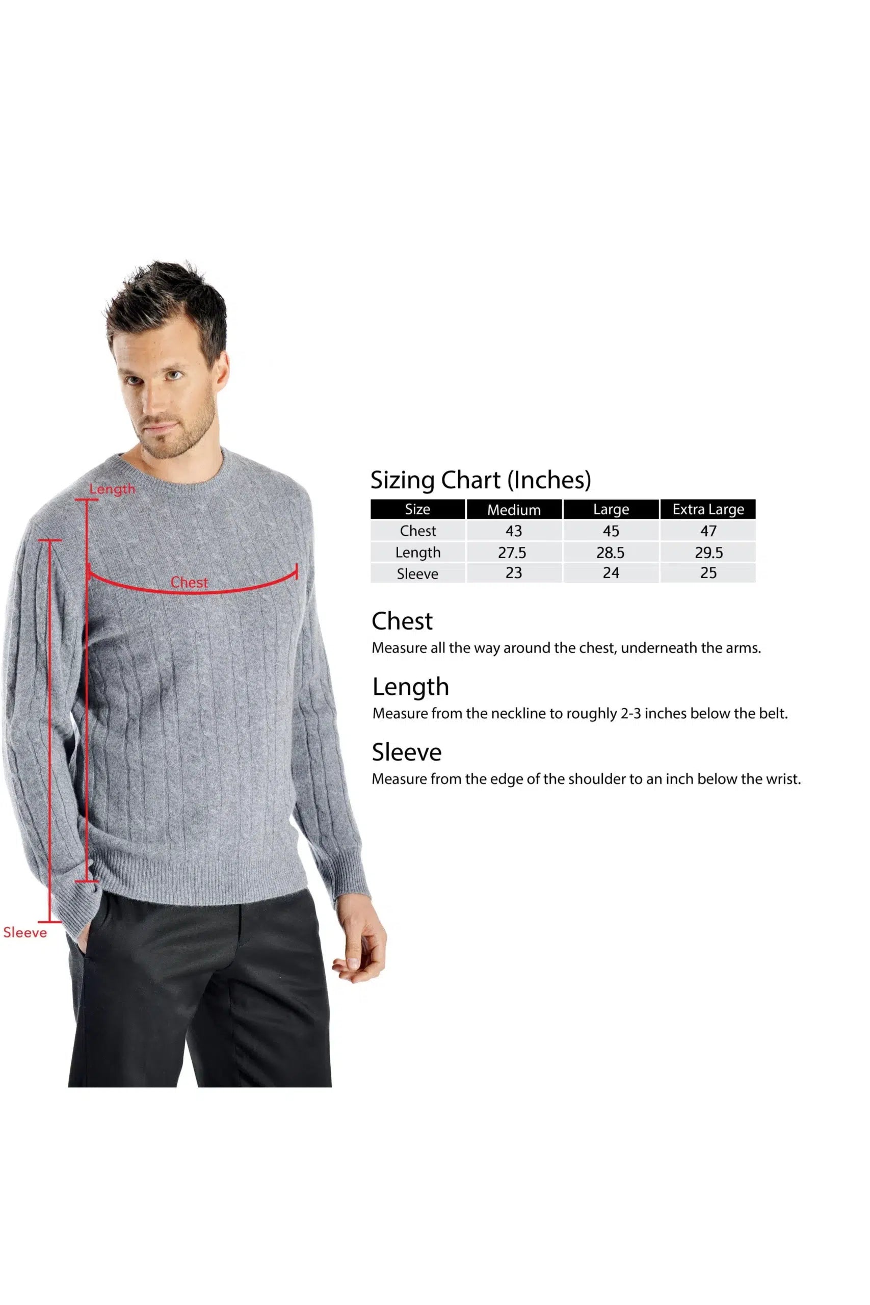 Men's Cable Cashmere Sweater - Infographic 1 (1BwKUgDuesA0cfR61Y_Ti1Dl_To-8iXzG)