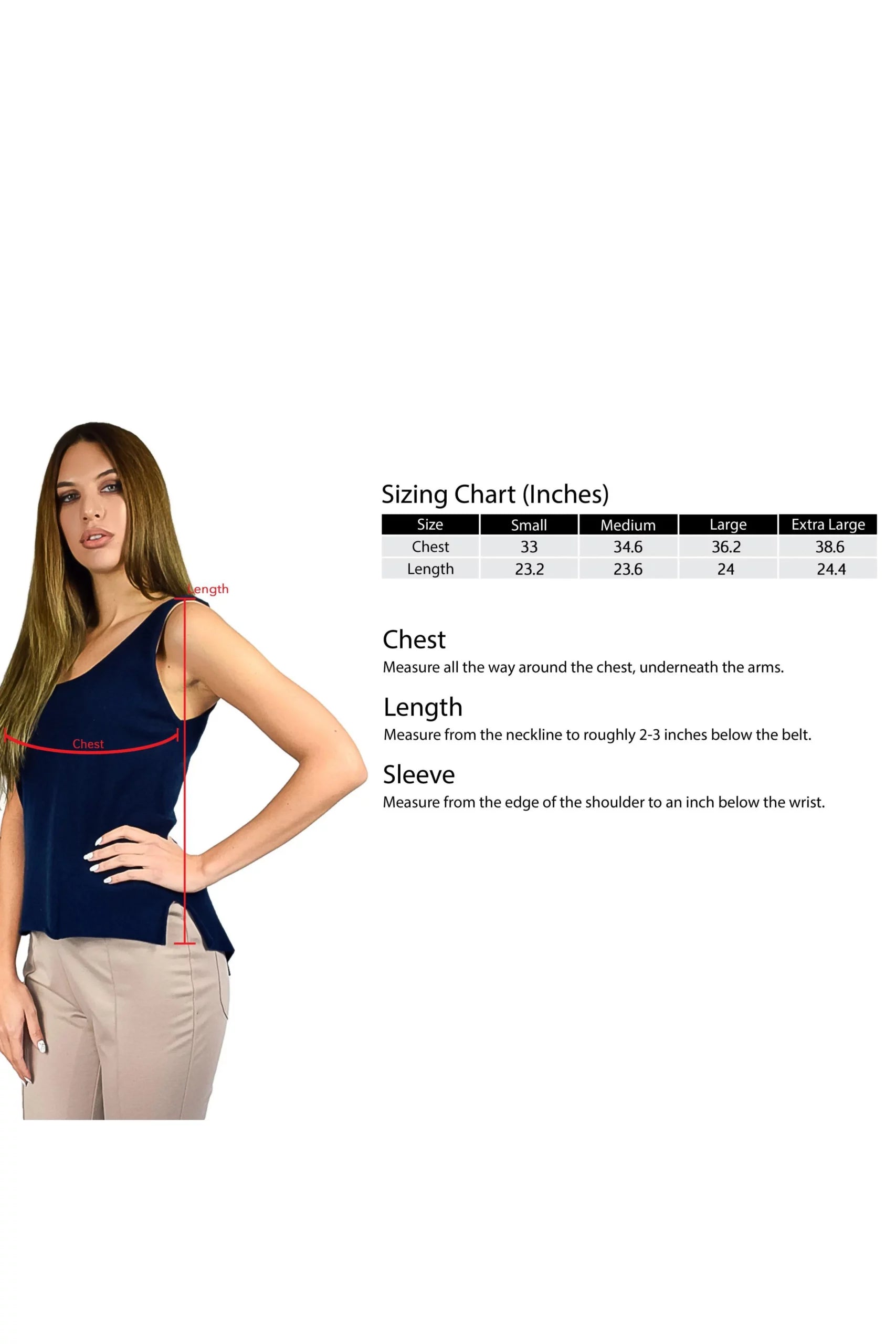 High Low Tank Top in Pure Cashmere - Infographic 2 (1s3vFVceAYKCACiNxkhHnWmYk7YY9fIAS)