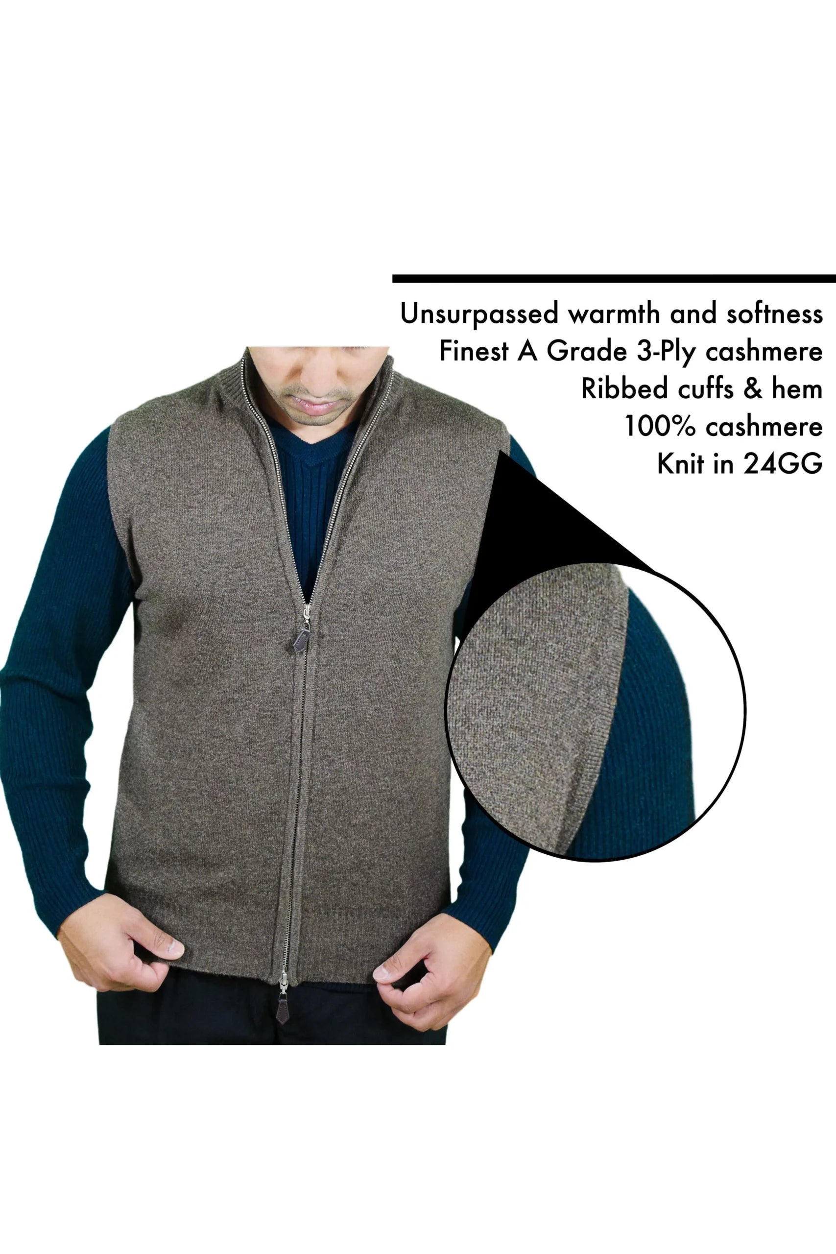 Men's Zip Vest in Pure Cashmere - Infographic 2 (1-WnFZ-D1DjhL_nHFJvVDU4GK9Xpq4nAG)