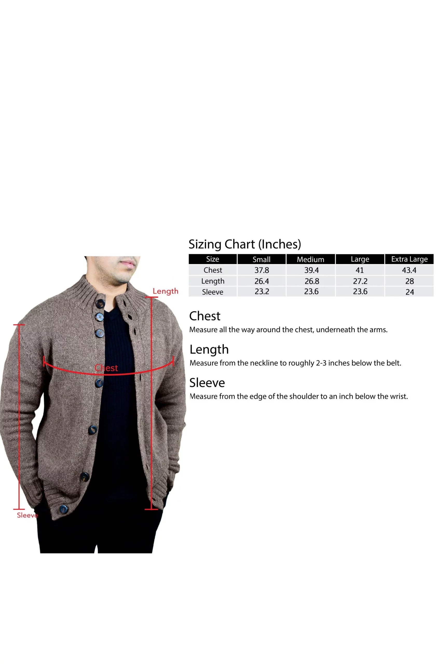 Men's Buttoned Cardigan Jacket in Pure Baby Alpaca - Infographic 1 (15CkgjZC2392lT8un2WO1TOYTR3-CccIQ)