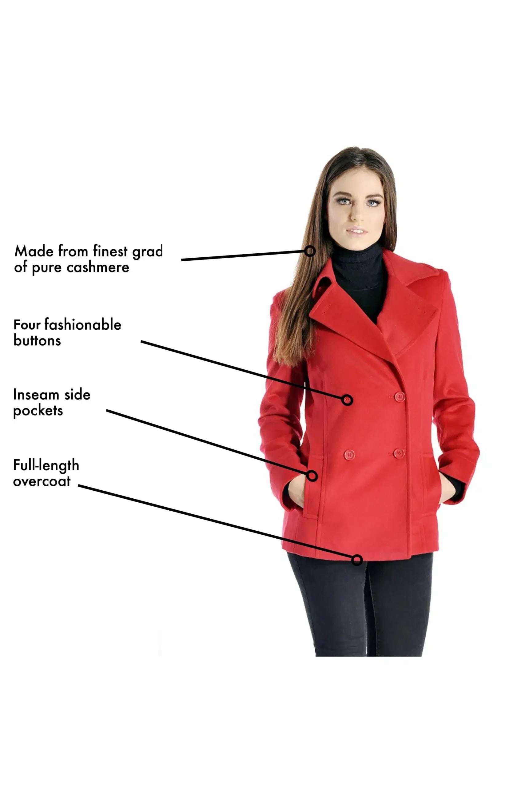 Women's Cashmere Pea Coat - Infographic 1 (1LgZs8LVucw6mzVFQ-K4L5-YoBei0oUei)