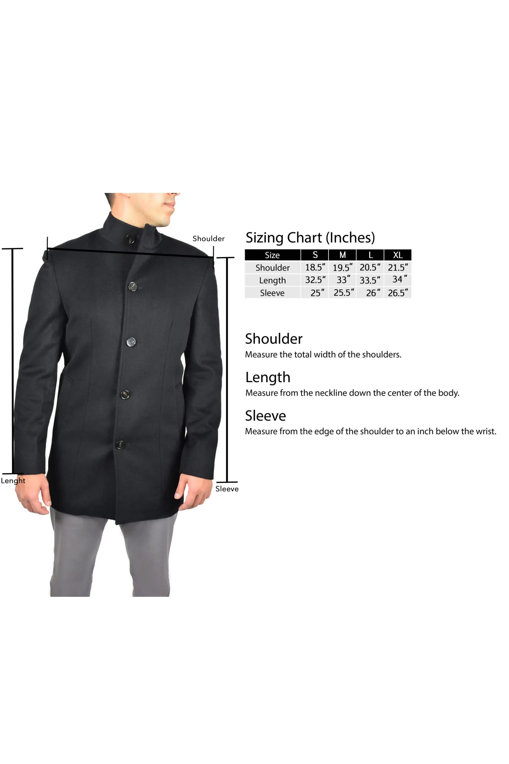 Men's Pure Cashmere Hip Length Car Coat - Infographic 2 (1jfqzXf6gZMF0S5gLecND7zQEBz6-THQr)